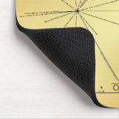 Pioneer Plaque Adam & Adam Mousepad (Ecke)