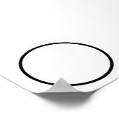 Pioneer Plaque an Bord Pionier 10 und 11 Poster (Ecke)