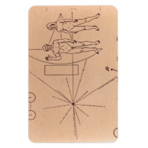 Pioneer Plaque Flexible Magnet