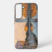 Pioneer Plaza Pond Morning Samsung Galaxy Fall Hülle (Rückseite)