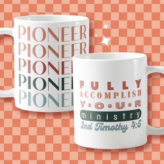 Pioneer Retro-Tasse Kaffeetasse