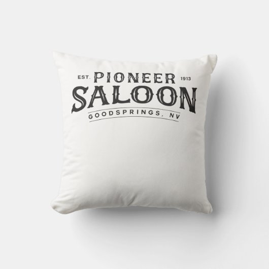 Pioneer Saloon Tank Top Kissen (Vorderseite)