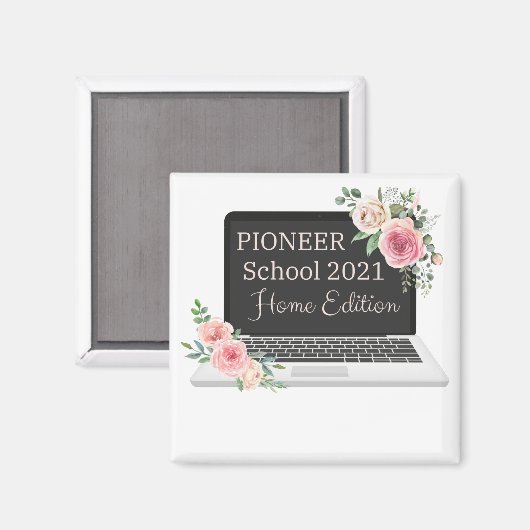 Pioneer School Zuhause Edition Magnet (Vorderseite/Rückseite)