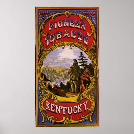 Pioneer Tobacco Kentucky Poster (Vorne)