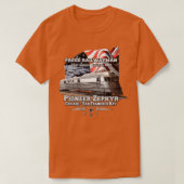 Pioneer Zephyr Americas erste Stromlinienverbindun T-Shirt (Design vorne)