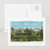 Pioneers' Village Scene in Forest River Park # Postkarte (Vorne/Hinten)