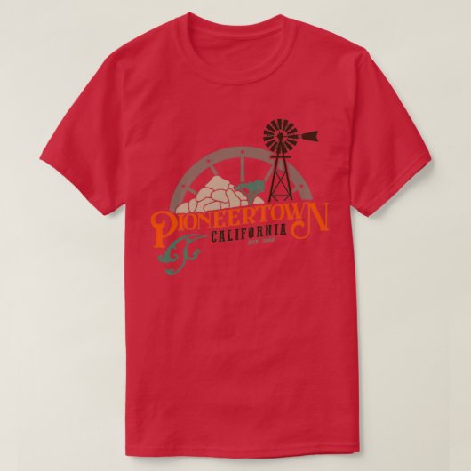 Pioneertown Kalifornien T-Shirt (Design vorne)