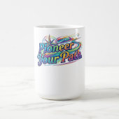 Pionier Deines Weges T-Shirt Kaffeetasse (Mittel)