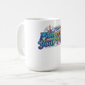 Pionier Deines Weges T-Shirt Kaffeetasse (Vorderseite Links)