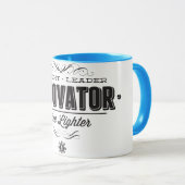 PIONIER mutige Stern-Tassen Tasse (VorderseiteRechts)