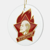 Pionier-Organisations-Wladimir Lenin Sozialist Keramikornament (Links)