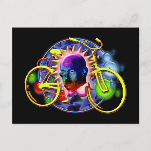 Pioniere der Psychedelia Post Card #1 Postkarte (Vorderseite)