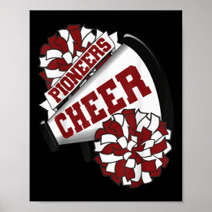 Pioniere jubeln zurück zur Cheerleading-Stimmung i Poster