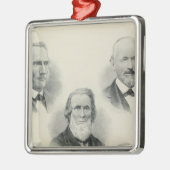 Pioniere Sacto Tal Silbernes Ornament (Links)