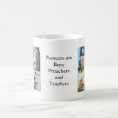 Pioniere sind beschäftigte Prediger und Lehrer -Br Kaffeetasse (Mittel)