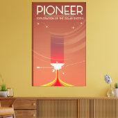 Pionierforschung des Sonnensystems Leinwanddruck (Insitu (Wohnzimmer))
