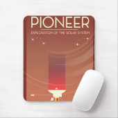 Pionierforschung des Sonnensystems Mousepad (Mit Mouse)