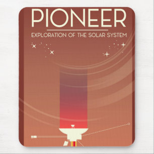 Pionierforschung des Sonnensystems Mousepad