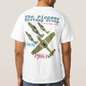 Pioniergruppe des mustang-Pfive1 T-Shirt (Rückseite)