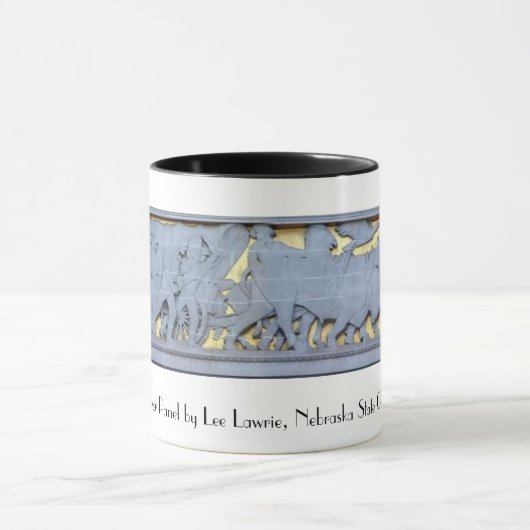 Pionierplatte durch Lee Lawrie Tasse (Zentrum)