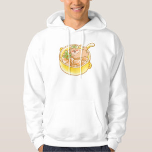 Piou der Shiba-Hund in kawaii Suppentasse Hoodie