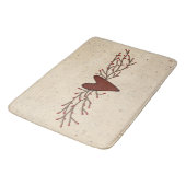 Pip Berry Heart Bath Mat Badematte (Schrägansicht)