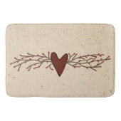 Pip Berry Heart Bath Mat Badematte (Vorderseite)