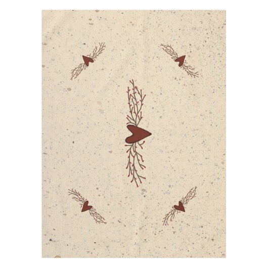 Pip Berry Heart Tablecloth Tischdecke (Vorderseite)