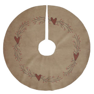 Pip Berry Herz Baumrock Polyester Weihnachtsbaumdecke