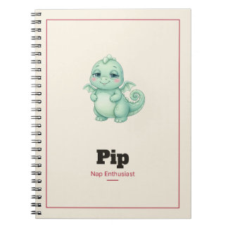 Pip der Drache Spiralblock Notizblock