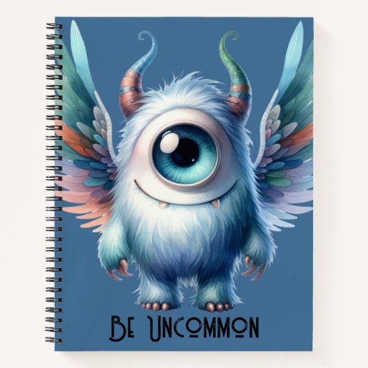 Pip - Ein mit Augen Monster Notizblock (Vorderseite)