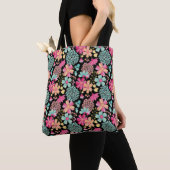 Pip Gerard Gouache Floral Pattern Shoulder Tasche (Von Nahem)
