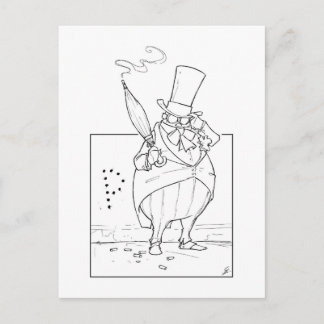 Pip Penguin Postkarte
