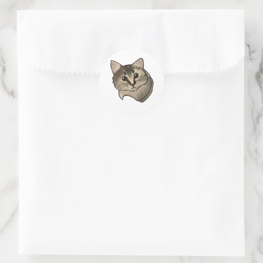 Pip the Niedlich Kitten Sticker (Tasche)