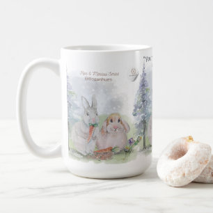 "Pipa & Marlow" Boganhues Druck Wasserflasche Kaffeetasse