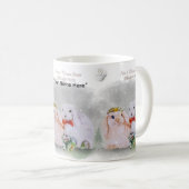 "Pipa & Marlow" Boganhues Kaffeetasse (VorderseiteRechts)