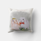 "Pipa & Marlow" Boganhues print Kissen (Rückseite)