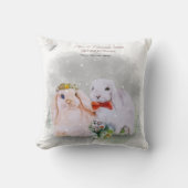 "Pipa & Marlow" Boganhues print Kissen (Vorderseite)