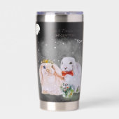 "Pipa & Marlow" Boganhues print Thermobecher (Vorderseite)