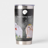 "Pipa & Marlow" Boganhues print Thermobecher (Links)