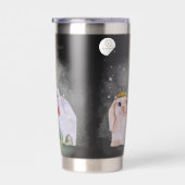 "Pipa & Marlow" Boganhues print Thermobecher (Rechts)