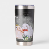 "Pipa & Marlow" Boganhues print Thermobecher (Rückseite)