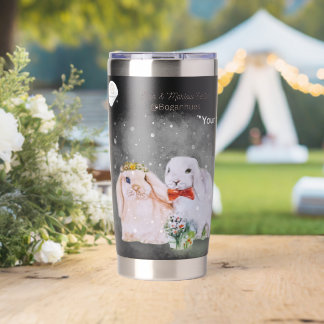 "Pipa & Marlow" Boganhues print Thermobecher