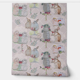 Pipa & Marlow Bunny TaleTheme Wallpaper Tapete