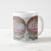 Pipa & Marlow Series Boganhues Print Jumbo-Tasse (Vorderseite Rechts)