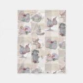 Pipa & Marlow Theme Baby Fleece Blanket (Vorderseite)