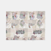 Pipa & Marlow Theme Baby Fleece Blanket (Vorderseite (Horizontal))
