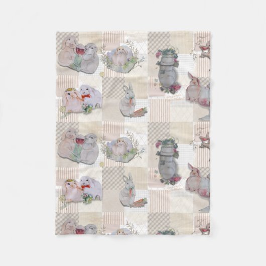 Pipa & Marlow Theme Baby Fleece Blanket (Vorderseite)