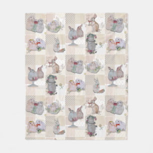 Pipa & Marlow Theme Fleecedecke