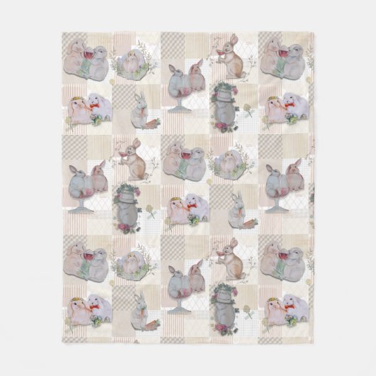 Pipa & Marlow Theme Fleecedecke (Vorderseite)